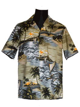 tropical surf shirt